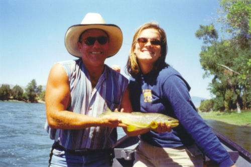 Trout Fishing on the Yellowstone River