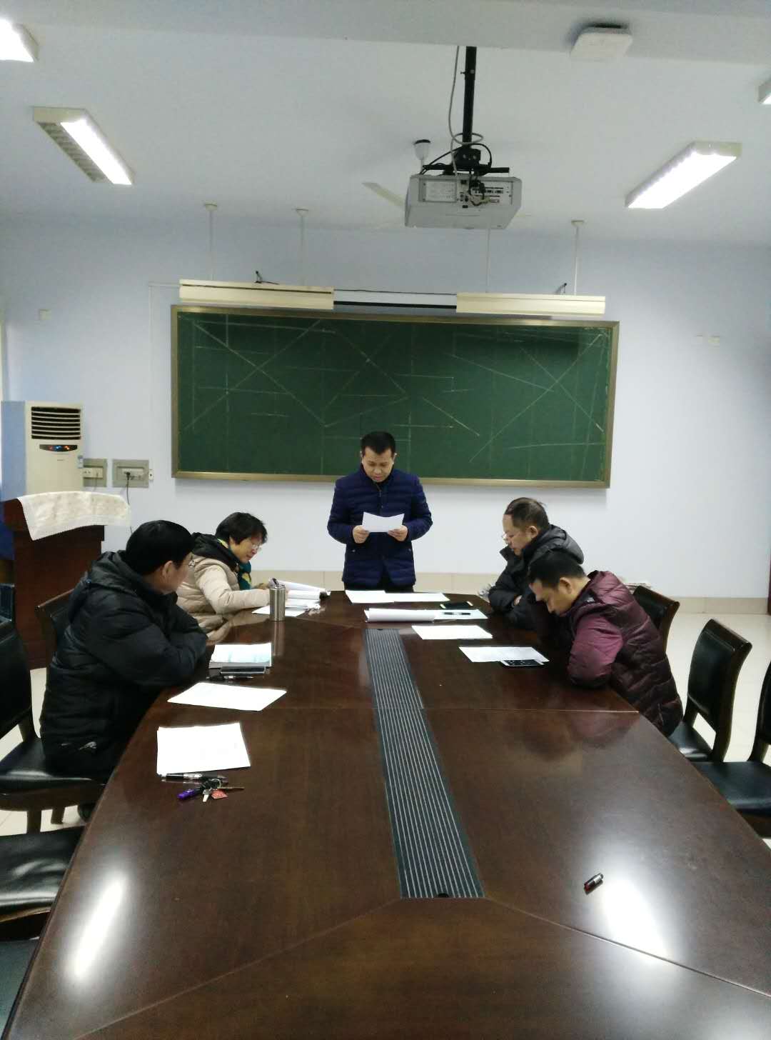 答辩会现场